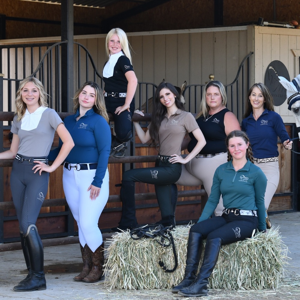 Horse equestrians English tack jumper hunters dressage pants jackets shirts